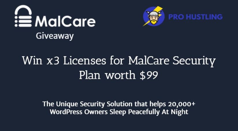 MalCare Giveaway MalCare Giveaway